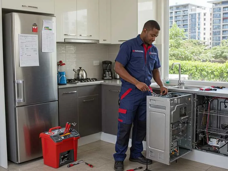 Emergency appliance repair near me Gauteng — same-day fridge, washing machine, dishwasher and stove repair across Johannesburg and Pretoria